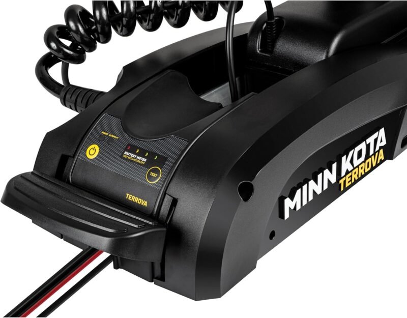 Minn Kota 1358356 Terrova Bow-Mount Electric Trolling Motor with Spot-Lock, Dual Spectrum Chirp Sonar, Wireless Remote, 55 Lb. Thrust, 54 in. Shaft, Freshwater - Image 6